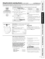 Preview for 23 page of GE JGBP35 Owner'S Manual & Installation Instructions