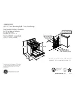 Preview for 1 page of GE JGBP86SEMSS Datasheet