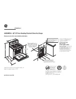 GE JGBS09PEHWW Dimensions And Installation Information preview