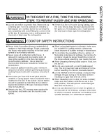 Предварительный просмотр 5 страницы GE JGBS14PCFWW Owner'S Manual