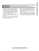 Предварительный просмотр 7 страницы GE JGBS14PCFWW Owner'S Manual