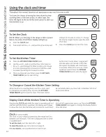 Предварительный просмотр 12 страницы GE JGBS14PCFWW Owner'S Manual