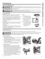 Предварительный просмотр 21 страницы GE JGBS14PCFWW Owner'S Manual