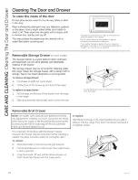 Предварительный просмотр 22 страницы GE JGBS64DEF1BB Owner'S Manual