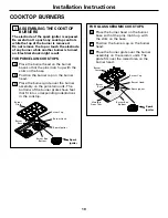 Preview for 10 page of GE JGP932 Installation Instructions Manual