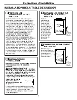 Preview for 23 page of GE JGP932 Installation Instructions Manual