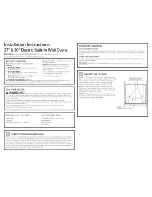 Preview for 1 page of GE JK3000DF3WW Installation Instructions Manual