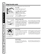 Preview for 6 page of GE JMS08 Owner'S Manual