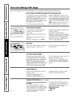 Preview for 10 page of GE JMS08 Owner'S Manual