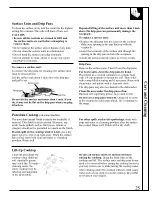 Preview for 25 page of GE JMS10 Use And Care Manual