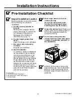 Предварительный просмотр 3 страницы GE JS905 Installation Instructions Manual