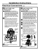 Предварительный просмотр 9 страницы GE JS905 Installation Instructions Manual