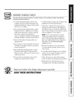 Preview for 7 page of GE JSP26 Owner'S Manual