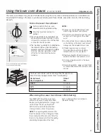 Preview for 17 page of GE JSP39SNSS Owner'S Manual