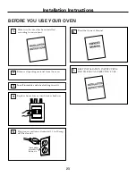 Preview for 23 page of GE JVM1790SK - Profile 1.7 cu. Ft. Convection... Installation Instructions Manual