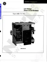GE MicroVersaTrip AKR-75 Installation Instructions Manual preview