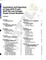 Preview for 2 page of GE MicroVersaTrip AKR-75 Installation Instructions Manual