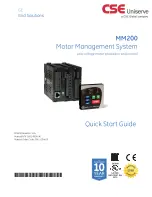 GE MM200 Quick Start Manual предпросмотр