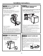 Preview for 11 page of GE Monogram ZBD6400 Series Installation Instructions Manual