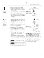 Preview for 7 page of GE Monogram ZGU375NS Installation Instructions Manual