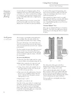 Preview for 16 page of GE Monogram ZGU48N4G Owner'S Manual