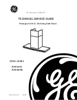 GE MONOGRAM ZV800SJSS Technical Service Manual preview