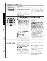 Предварительный просмотр 20 страницы GE PB970BMBB Owner'S Manual