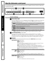 Preview for 4 page of GE PDW7300JBB Owner'S Manual