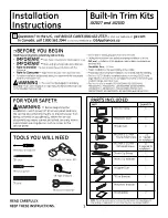 GE PEB2060SMSS - Countertop Microwave Oven Installation Instructions Manual preview