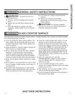 Preview for 5 page of GE PGP9830DRBB Owner'S Manual & Installation Instructions