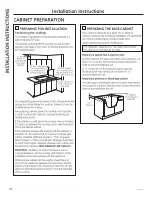 Preview for 20 page of GE PGP9830DRBB Owner'S Manual & Installation Instructions