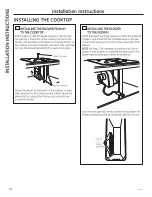 Предварительный просмотр 26 страницы GE PGP9830DRBB Owner'S Manual & Installation Instructions