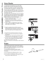 Preview for 18 page of GE PKD7000FN1DS Owner'S Manual