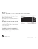 Preview for 2 page of GE PNM1971SRSS Dimensions And Installation Information