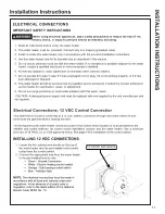 Предварительный просмотр 11 страницы GE PR06DSATB Series Owner'S Manual