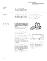 Preview for 32 page of GE Profile Advantium PSA1200 Owner'S Manual