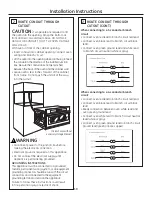 Preview for 10 page of GE Profile Advantium PSB2200 Installation Instructions Manual