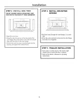 Preview for 9 page of GE Profile advantium SCB1000 Installation Instructions Manual