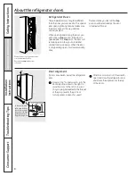 Preview for 8 page of GE Profile GSCF3PGX Owner'S Manual And Installation Manual