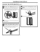 Предварительный просмотр 18 страницы GE Profile GSCF3PGX Owner'S Manual And Installation Manual