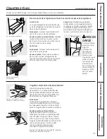 Предварительный просмотр 41 страницы GE Profile GSCF3PGX Owner'S Manual And Installation Manual