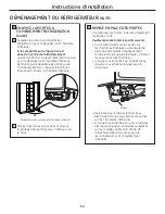 Предварительный просмотр 54 страницы GE Profile GSCF3PGX Owner'S Manual And Installation Manual