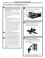 Предварительный просмотр 56 страницы GE Profile GSCF3PGX Owner'S Manual And Installation Manual