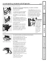 Предварительный просмотр 75 страницы GE Profile GSCF3PGX Owner'S Manual And Installation Manual