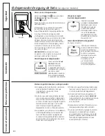 Предварительный просмотр 80 страницы GE Profile GSCF3PGX Owner'S Manual And Installation Manual