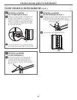 Предварительный просмотр 87 страницы GE Profile GSCF3PGX Owner'S Manual And Installation Manual