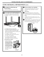 Предварительный просмотр 91 страницы GE Profile GSCF3PGX Owner'S Manual And Installation Manual