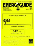 GE Profile GSHS3KGZSS Energy Manual preview