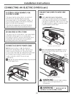 Preview for 22 page of GE Profile Harmony PTDN805EM Owner'S Manual And Installation Instructions