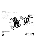 GE Profile JGB918SELSS Dimensions And Installation Information preview